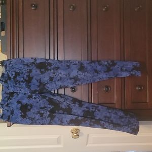 Blue/Black Sloan pants